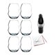 thumbnail image 1 of Copas de vino Riedel Swirl, pack de 6, con vertedor y paño, 1 of 9