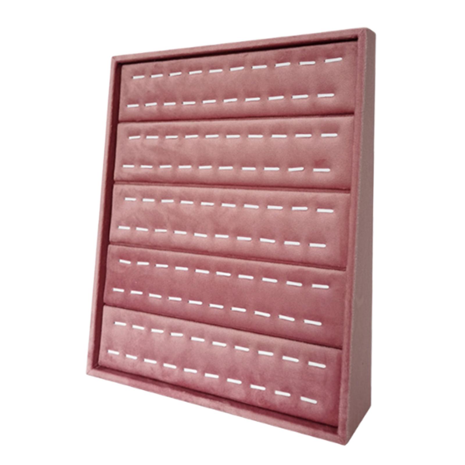 Magideal - Soporte Para Joyería Con Diseño Funcional Y Compacto Fabricado En Terciopelo Y Mdf Ideal Para Organizar Y Exhibir Accesorios Adecuado Para Uso Domést Soporte Para Colgante