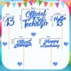 thumbnail image 2 of Adornos para cupcakes con purpurina para el 13.º cumpleaños, selecciones oficiales para cupcakes de adolescentes, 2 of 6