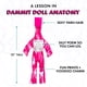 thumbnail image 4 of Stress Relief Dammit Doll Edición Limitada Dammit Cancer, 4 of 7