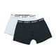 thumbnail image 1 of Boxer Hombre Liso Negro/Gris Corona, 1 of 4