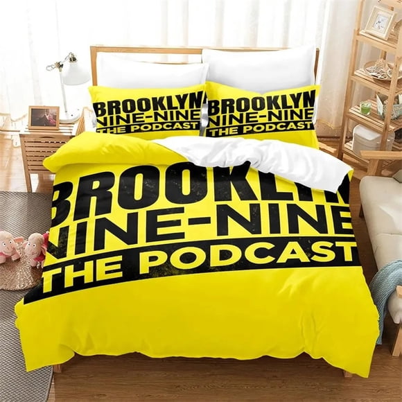 Brooklyn Nine-Nine Bedding SetDuvet Cover Comforter Bed Set Quilt Cover Pillowcase Boys Girls