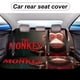 thumbnail image 5 of el mono-theme Car Rear Seat Covers Back Elastic Flexible Car Seat Covers Decorative Fits Most Cars 120x59x76cm, 5 of 6