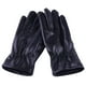 thumbnail image 1 of Guantes de cuero negro de invierno para hombre, para conducir, de piel de oveja auténtica, cálidos y forrados con forro polar., 1 of 8
