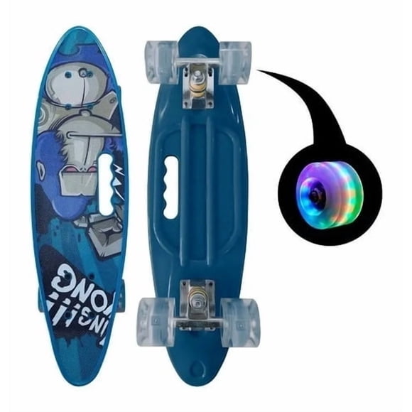 Skate Penny Cruiser Patineta King Kong Ruedas Led Niños