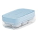 thumbnail image 5 of Bandeja De Cubitos De Hielo Multiusos De Fácil Liberación Portátil Para Café Bebida Jugo 6 Rejillas Azul, 5 of 5