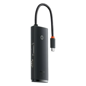 Adaptador Hub 6 En 1 Tipo-C A Hdmi + Usb 3.0 X 2 + Tipo-C + Sd/Tf - Baseus Lite Series