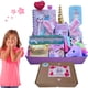 thumbnail image 1 of Set llavero felpa unicornio + accesorios, regalo kawaii para  niña, 1 of 11