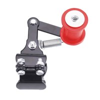 Magideal - Ajustador De Cadena De Motocicleta/Herramienta De Rodillo Tensor De Cadena De Rueda/Fácil Instalación/Regulador Automático De Cadena Para Motocicleta Rojo
