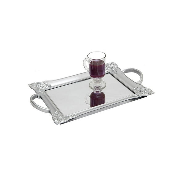 Bandeja Plastica Rectangular 25X41 cm Pl