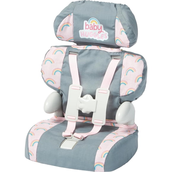 Asiento Elevador De Coche Gris Para Muñecas De 3 O Más De 35 Cm