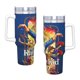 thumbnail image 4 of Karate Kid Vaso aislado de acero inoxidable con asa, diseño temático, regalo para familia, amigos y fans; incluye pajita y encaja en el portavasos estándar, 40 oz, 4 of 6