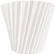 thumbnail image 1 of Pack de 100 bombillas de papel blancas biodegradables y ecológicas, 1 of 3
