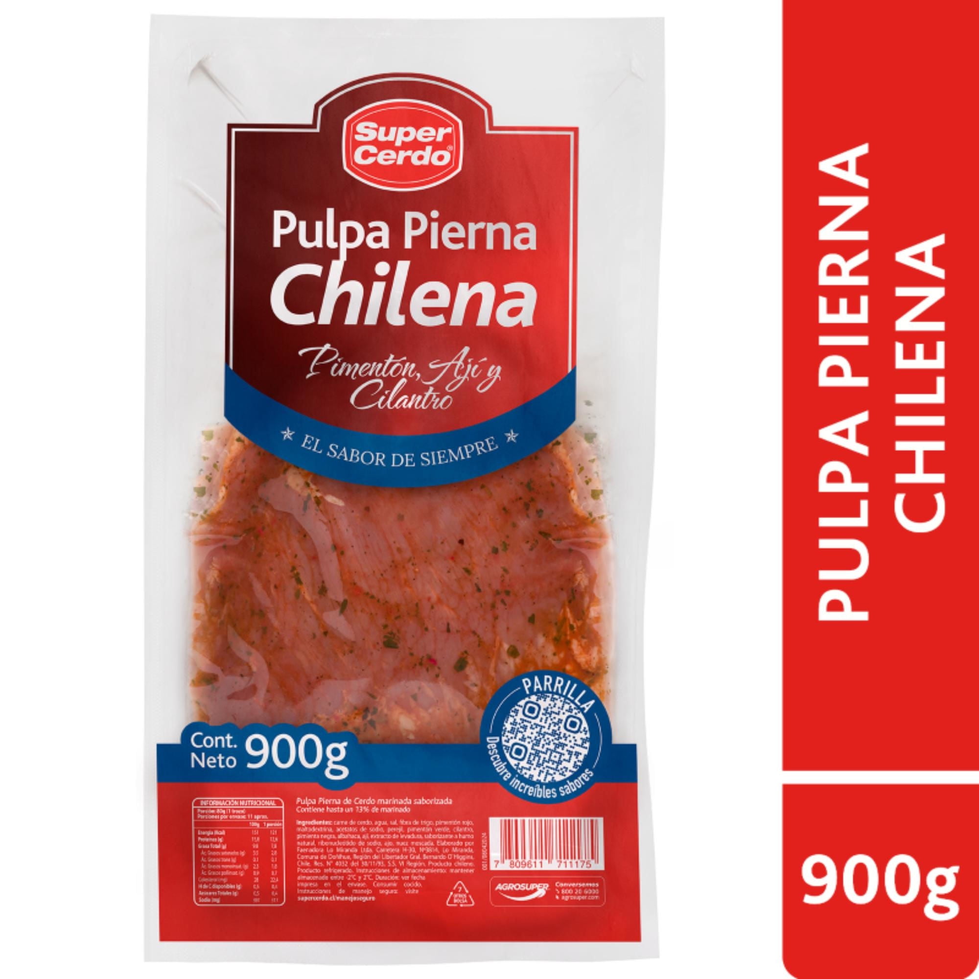 Pulpa De Cerdo A La Chilena 900 g Super Cerdo