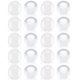 thumbnail image 1 of Almohadillas para auriculares BLUECELL 10 mm transparentes – 10 pares, 1 of 7
