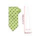 thumbnail image 2 of Corbatas de Lunares para Hombre INSPIRE CHIC Autoanudado Ancho de 3.1" Corbata Satinada para Boda Clásica Verde Pera Talla Única, 2 of 4