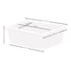 thumbnail image 2 of Caja Organizadora 15 Litros Sin Tapa Caja Multiuso, 2 of 2