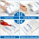 thumbnail image 2 of Bolsas de almacenamiento al vacío HIBAG Space Saver, paquete de 35 unidades, para ropa, 2 of 7
