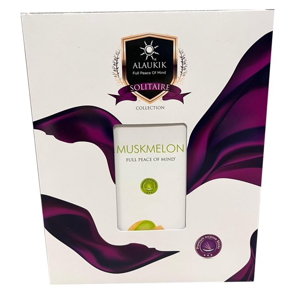 Incienso Alaukik 600 g Aroma a Melón Musco – 12 paquetes (natural)