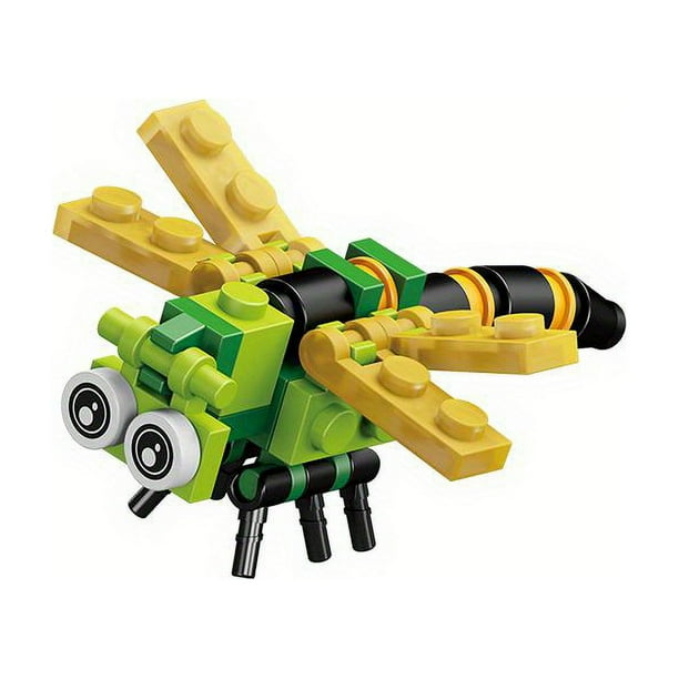 12 In 1 Cute Insects Building Blocks Building Bricks Kit, Assembled 12 Models Into The Unicorn Bee Fly Butterfly Cicada Snail Educational Toys For Kids