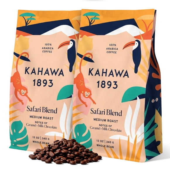 Café KAHAWA 1893 Safari Blend Tostado Medio 680 g