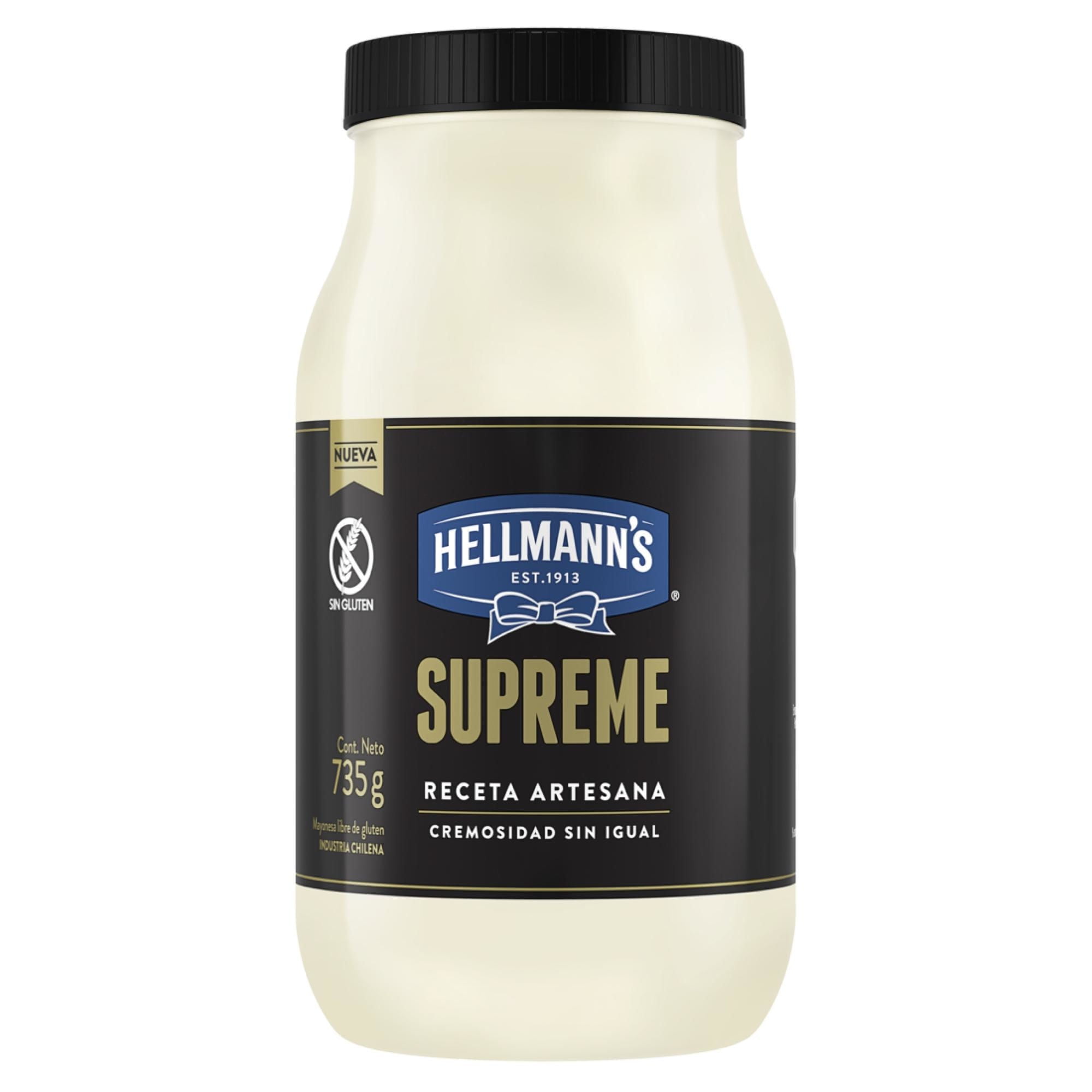Mayonesa Supreme Frasco 735 g Hellmann's