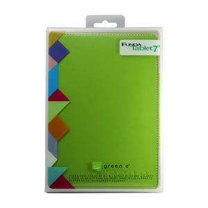 Green E - Funda Tablet 7"" Ecocuero Verde