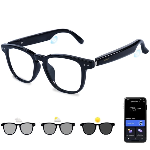 Lentes Inteligentes Con Ia Y Filtro De Luz Azul Con Traducción