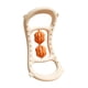 thumbnail image 3 of Pilates Circle Fitness Tool Estiramiento Corporal Anillo De Yoga Para Muslos Piernas Tonificantes Beige Naranja, 3 of 5
