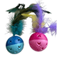 thumbnail image 1 of Juguete Pelota Y Plumas Para Gatos, 1 of 1