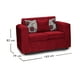 thumbnail image 3 of Sofá 2 Personas Ezeiza Chenille Rojo Italiano, 3 of 3