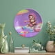 thumbnail image 5 of Rainbow Ruby Plato decorativo de porcelana fina (bone china), plato decorativo de cerámica para hogar, oficina, soporte de pared, platos decorativos para dormitorio - 6 pulgadas (15 cm), 5 of 6