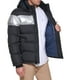 thumbnail image 2 of Chaqueta acolchada Tommy Hilfiger para hombre, negra y plateada, con rayas XXL, 2 of 3