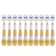 thumbnail image 1 of 10 piezas bolígrafos de cara sonrientes bolígrafos cápsula vitamina bolígrafos-amarillo, 1 of 5