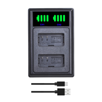 Genérico - Cargador Doble Cb-2Lce Alternativo Canon