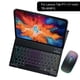 thumbnail image 4 of Teclado Bluetooth inalámbrico retroiluminado para Tab M10 Plus P11 Pro Funda protectora con teclado Bluetooth, 4 of 5