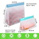 thumbnail image 2 of Bolsas reutilizables para almacenar alimentos, bolsas Ziplock reutilizables para congelador, bolsas herméticas de un galón, 2 of 7