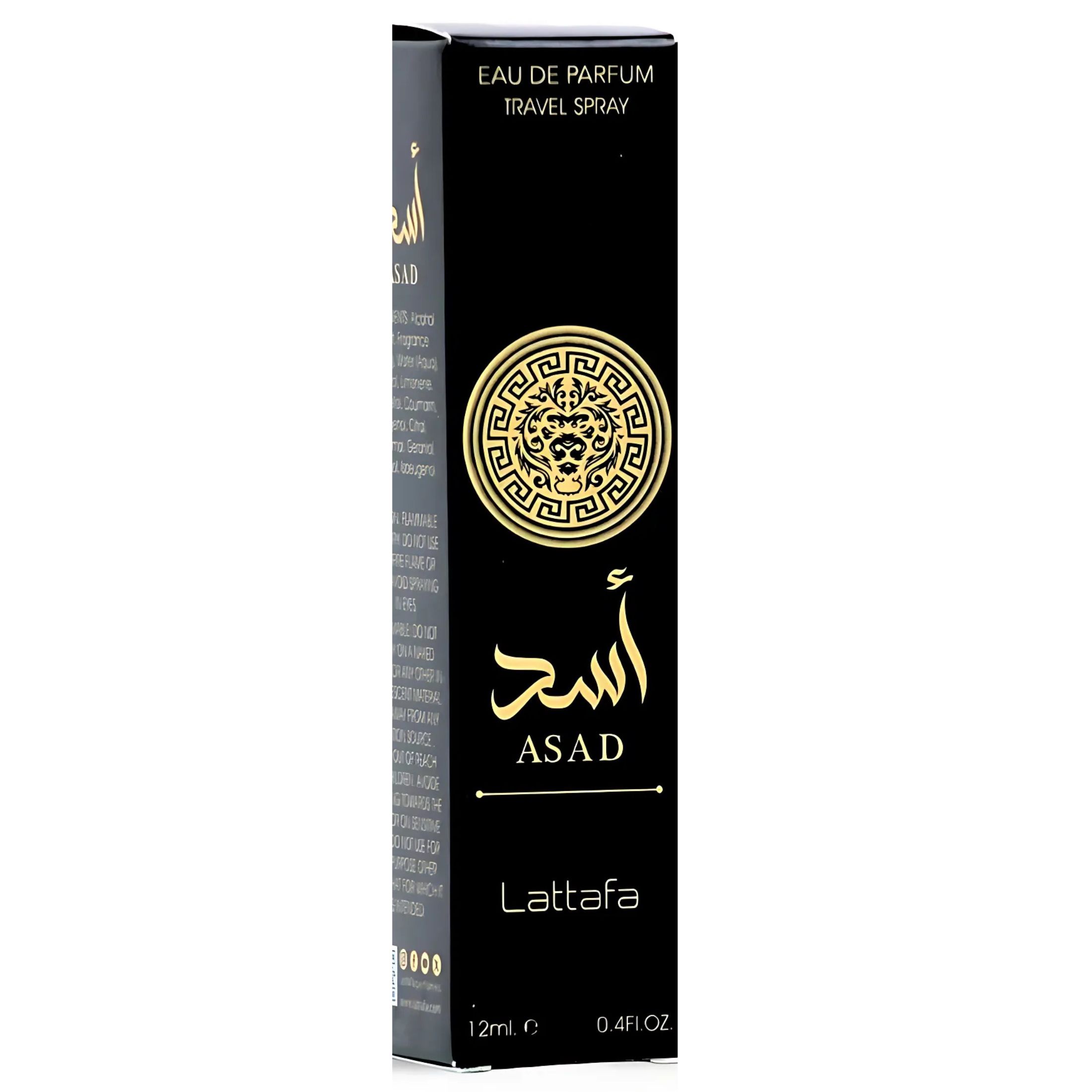 Lattafa - Asad Edp 12Ml Travel Spray