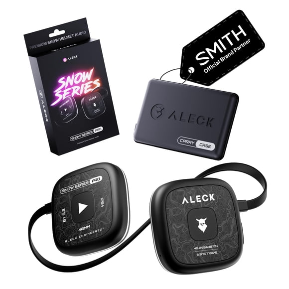 Altavoces para casco ALECK Snow Series Pro Bluetooth con micrófono