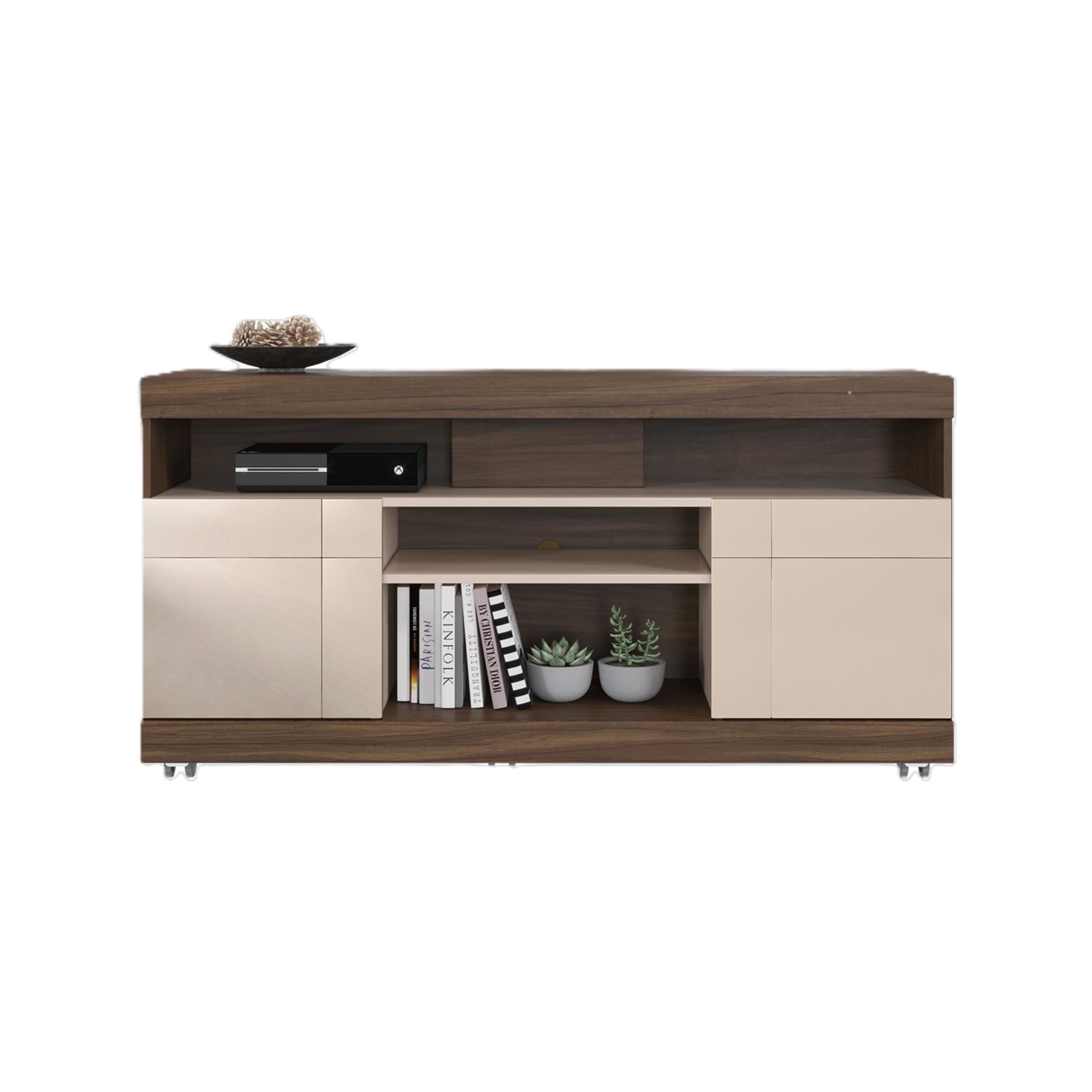 Di Poretti Design - Rack Yara Tv 47"" 2 Puertas Café