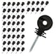 thumbnail image 4 of 50x Aisladores De Cerca Eléctricos Aisladores De Cerca Premium Para Postes De Cerca De Prado, Color Negro, 4 of 5