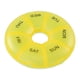 thumbnail image 2 of Pastillero Diario Con Compartimentos Pastillero Resistente Para Bolso Diario De Viaje Amarillo, 2 of 2