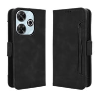 Funda Tipo Billetera Foxdock Para Xiaomi Redmi Note 13R 5G – Tapa Flip Con Tarjetero