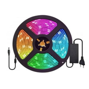 Tomasstore - Cinta Luz Tira Led 5Mt Rgb Control Luces