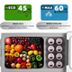 thumbnail image 4 of Mini Freezer Refrigerador Congelador 45 L Portátil Auto Casa, 4 of 7