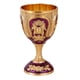 thumbnail image 4 of Copa De Vino Fácil De Limpiar, Recuerdos De Fiesta, Decoración Portátil, Regalos De Cumpleaños, Copa Dorada Y Morada, 4 of 5