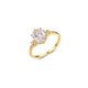 thumbnail image 1 of Anillos de Moissanita de 2 Quilates para Mujer Color D Claridad VVS1 Anillos de Promesa de Oro para Ella Anillo de Compromiso Ovalado de Plata Esterlina 925 Joyería Talla 5-9, 1 of 8