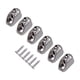thumbnail image 1 of 6 tuercas de bloqueo para cuerdas de guitarra, duraderas, reemplazadas con tornillos de fijación, fuertes accesorios de bricolaje Plata, 1 of 5