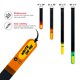 thumbnail image 3 of Cinch Straps Wrap-It Storage, gancho y lazo, paquete de 16, 3 of 8