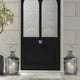 thumbnail image 4 of Farol para velas Decozen con cristal grande de color marrón, juego de 4, 4 of 7